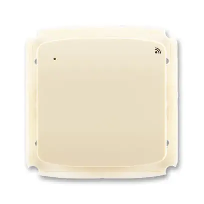 vysílač RF signálu s krátkocestným ovladačem, nástěnný, 868 MHz, slonová kost, design TANGO